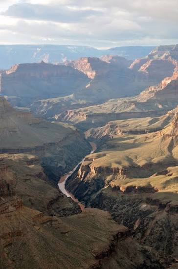 Aerial canyon